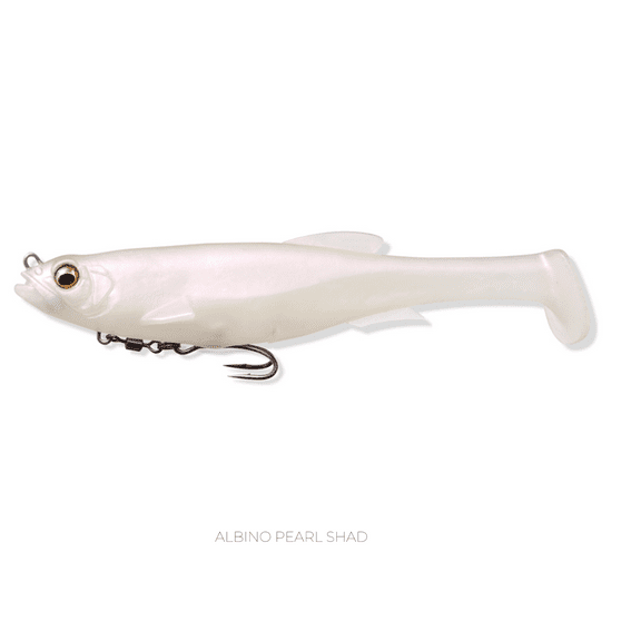 Magdraft 5" Albino Pearl Shad