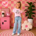 thumbnail image 6 of Big Sister Shirt for Baby Toddler & Youth Girls Cowgirl Boots Tee, Pink Shirt, 4T, 6 of 8