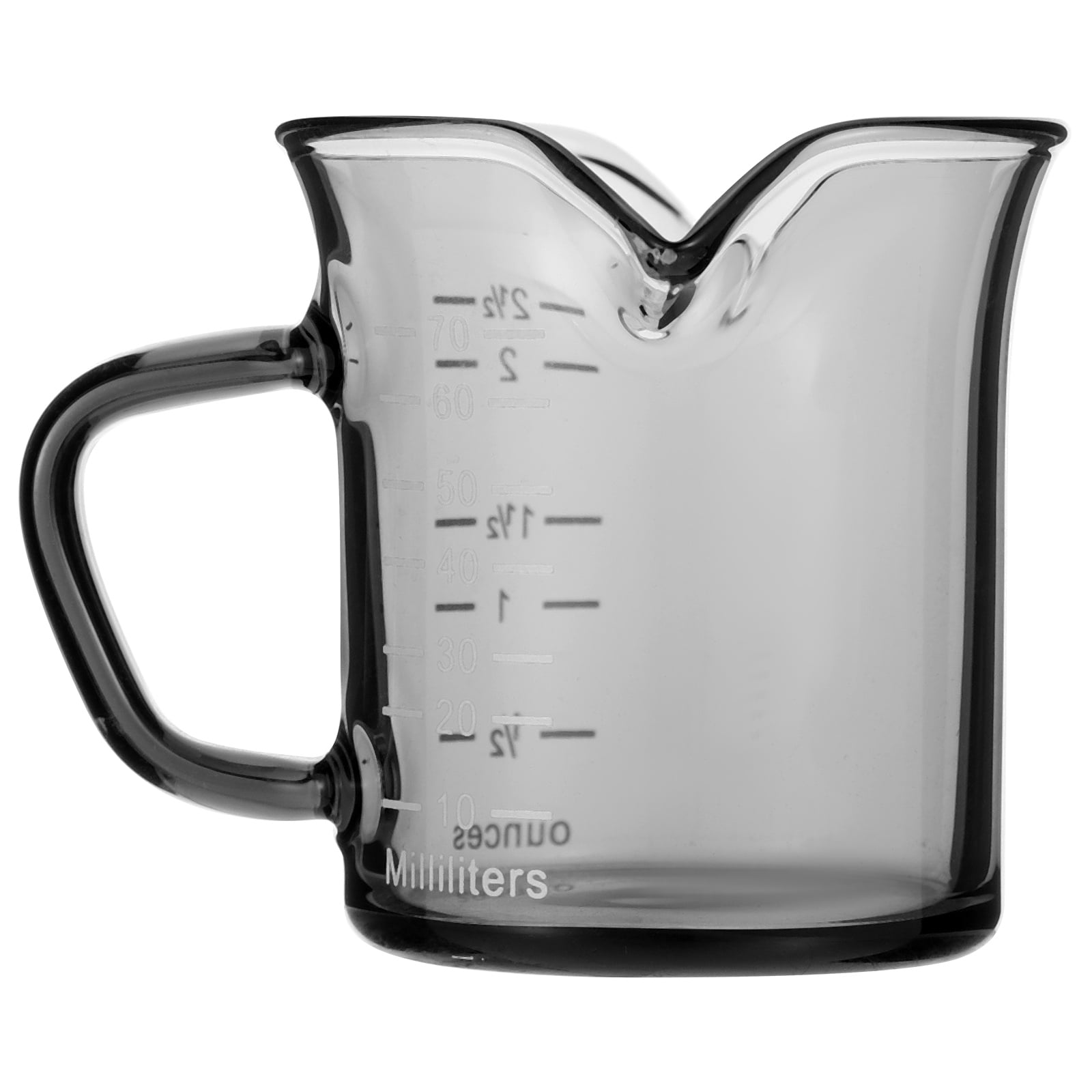 NUOLUX Measuring Cup Glasspitcher Jug Coffee Espresso Creamersteaming