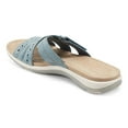 thumbnail image 5 of Women's Summer Fashion Leather Open Toed Flip Flops Outdoor Beach Slippers, 5 of 7