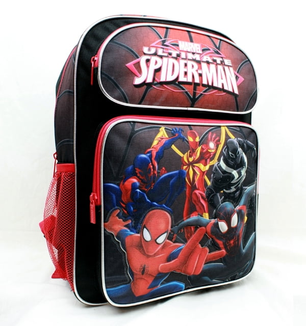 Backpack Marvel Spiderman Group Black 16 School Bag US28266