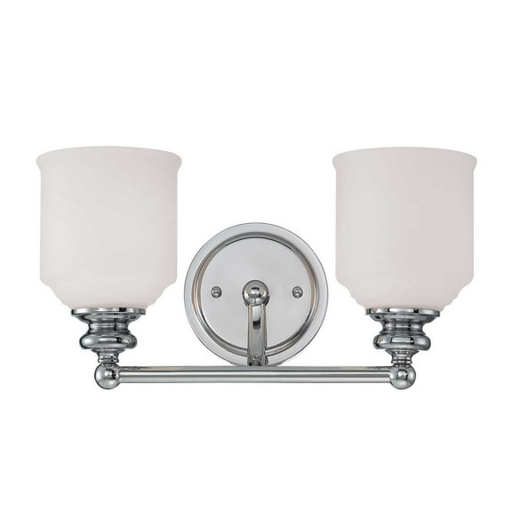 Stunning Melrose 2-Light Bathroom Vanity Light
