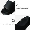 thumbnail image 3 of Dinheiro Cloud Slides para mujeres y hombres Zapatillas Cómodas Cloud Sandalias suaves Zapatos de ducha acolchados, 3 of 5