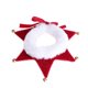 thumbnail image 1 of Christmas Themed Pet Neckerchief With Jingling Bell For Cat Puppy M Red Triangle Costume 1Pcs, 1 of 3