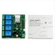 thumbnail image 3 of Sensor de Interruptor Inteligente Tuya Zigbee de 4 Canales, Contacto Seco Pasivo, Controlador de Relé de Control de Acceso de CA 85-250 V, 3 of 10