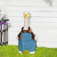 thumbnail image 7 of Darzheoy Porch Goose Outfits 23 Inch Farm Style Apparel Set with Plaid Shirt and Overalls, Adorable Outdoor Garden Decor for Holiday Patio Decoration, 7 of 7
