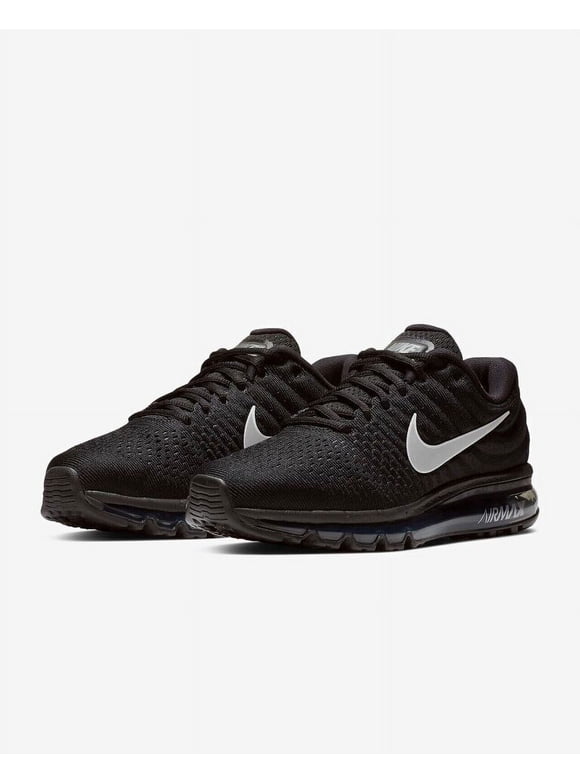 Nike Mens Air Max 2017 shoes Black/White/Anthracite 12