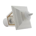 thumbnail image 2 of Nuvo SF77/899 Coach Post Lantern with Acrylic Panels, White, 2 of 4