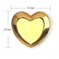 thumbnail image 5 of UDIYO Jewelry Tray Heart Shape Smooth Edge Stainless Steel Jewelry Display Tray for Home, 5 of 6