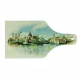 thumbnail image 1 of Hungary Cutting Board, Watercolor Painting of Old Budapest on Danube River Idyllic Historic, Decorative Tempered Glass Cutting and Serving Board, in 3 Sizes, by Ambesonne, 1 of 2
