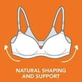thumbnail image 6 of Warner's Womens Cloud 9 Wire-Free T-Shirt Bra Style-1269, 6 of 8