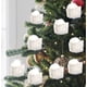 thumbnail image 1 of Velas LED sin llama 9Pcs con clips - Luces blancas cálidas a pilas para decoraciones del árbol de Navidad, centros de mesa y decoración de fiesta, 1 of 8