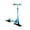 Blue, variant on Almencla Kids Snow Scooter Portable Conversion Adjustable Height Ski Skate Board Sled Black