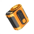 thumbnail image 1 of Ventilador Montado en la Cintura Enfriamiento Sala de Trabajo Al Aire Libre de Alta Temperatura Sitio de Soldadura Ventilador Portátil Montado en la Cintura Naranja, 1 of 5