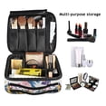 thumbnail image 2 of FORMRS Travel Makeup Bag Large Capacity Train Case Cosmetic Organizer with Adjustable Dividers, Abstract Mountain, 2 of 8
