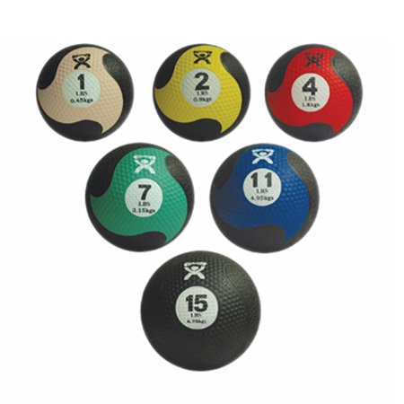 CanDo Firm Medicine Ball, 5-piece Set