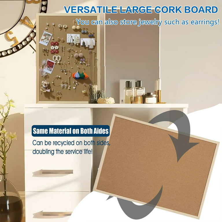 12Pcs Hexagon Cork Board Tiles Self Adhesive Thick Corkboards For Wall Memo  Boards Pin Board Decorative Bulletin Board - AliExpress
