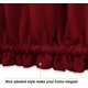 thumbnail image 5 of Cortina opaca de color sólido 25 * 40 pulgadas rojo vino Xemadio HMHZ696-6, 5 of 6