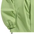 thumbnail image 6 of PNTUTB Fashion Men's Full Zip Hooded Jacket Solid Color Versatile Windbreaker Casual Comfort Lightweight Outdoor Waterproof Coat with Zip Pockets, 6 of 7