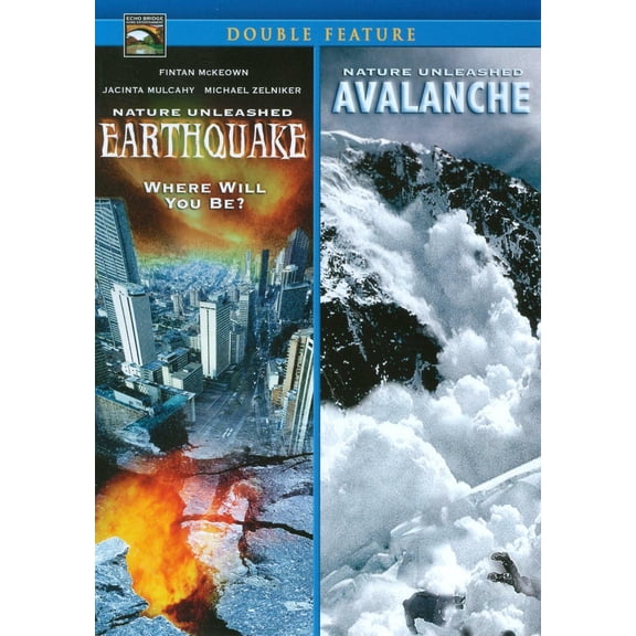 Nature Unleashed: Earthquake / Avalanche (DVD, 2009, Widescreen) NEW
