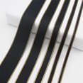 thumbnail image 3 of Cinta de raso de grosgrain con borde dorado negro de 5 metros, paquete de regalo, boda, Navidad, hecho a mano, bricolaje, 16, 25 y 38 MM, 3 of 4