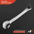 thumbnail image 5 of A-Premium Front Right Forward Upper Control Arm, with Ball Joint & Bushing, Compatible with Audi A4 (allroad/Quattro), A5 (Quattro/Sportback), RS5 (Sportback), S5 (Sportback), 5 of 9