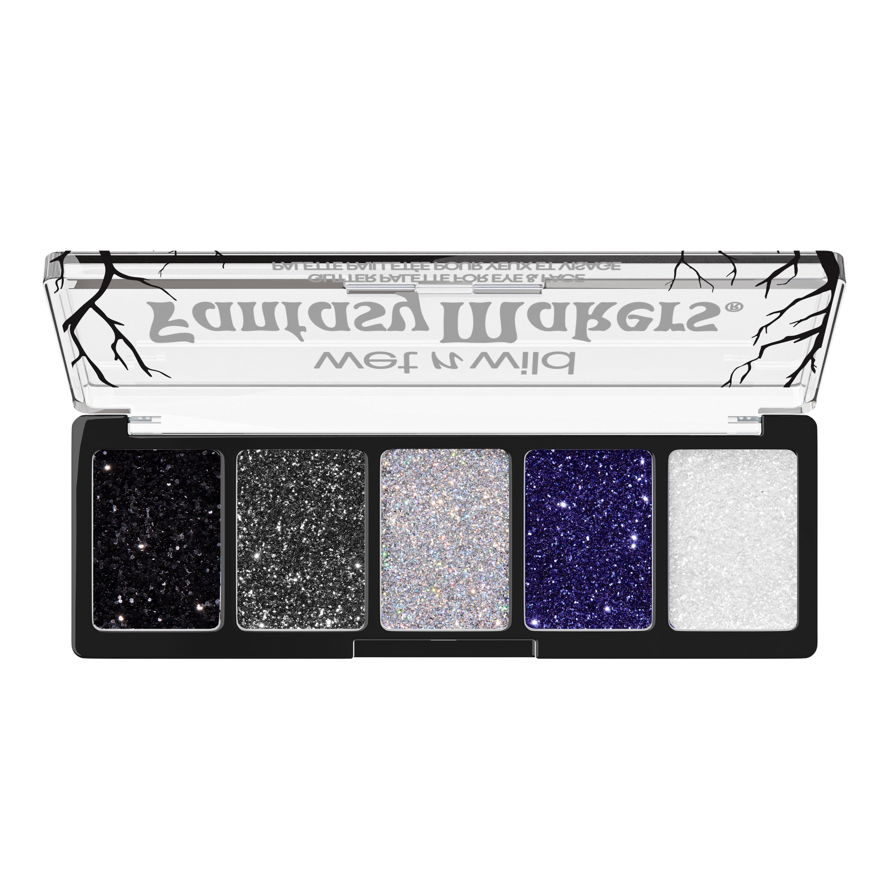 Wet N Wild Fantasy Makers Glitter Palette For Face in Haunt the Night - 0.17 oz.