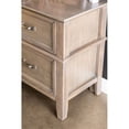 thumbnail image 6 of FOA Ackerson 4pc Brown Wood High Bedroom Set-Cal King+Nightstand+Dresser+Mirror, 6 of 10