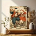 thumbnail image 6 of Dancing Rats Canvas Print, Renaissance Animal Painting, Weird Antique Style Wall Art, 6 of 8