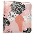 thumbnail image 2 of Leather Cover Photo Album 80 Pockets 4x6 Photos Bookshelf Picture Album Trendy Hand Drawn Shells, 2 of 9
