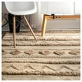 thumbnail image 4 of Rugs USA Chandy Textured Wool Area Rug, 5' x 8', Durden Beige, 4 of 5