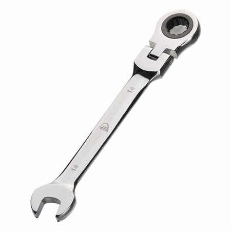 

Feiruifan 8-19mm Wrench Compact Adjustable Head 180-degree Rotary Professional 72-tooth Ratchet Spanner for Vehicle Maintenance