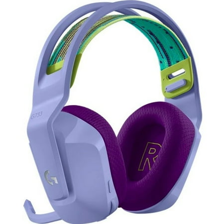 Logitech - G733 LIGHTSPEED Wireless Gaming Headset for PS4, PC - Lilac