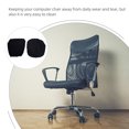 thumbnail image 3 of Raindrops 1Set Black Stretch Chair Cover Protective Slipcover for Office Computer Chair Supplies, 3 of 5