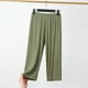 thumbnail image 1 of WILLBEST Pantalones Casuales elegantes para Mujer, Capris Cargo de Cintura Alta con Cordón Ajustable para Un Uso Diario Cómodo con Bolsillos Versátiles y Diseño Elástico. XXXXL, 1 of 3