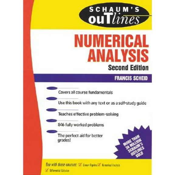 Pre-Owned Sch Numerical Analysis (Paperback) by Scheid