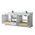thumbnail image 6 of Wyndham Collection WCV232380DBCCMUNSMXX Avery 80" Free Standing Double Basin Vanity Set -, 6 of 7