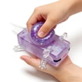 thumbnail image 4 of Dumpling Stress Doll​ Glitter Dinosaur Shape Jelly Transparent Material Cute Facial Expression Handheld Squeeze Desk Stress Relief Fidget, 4 of 6