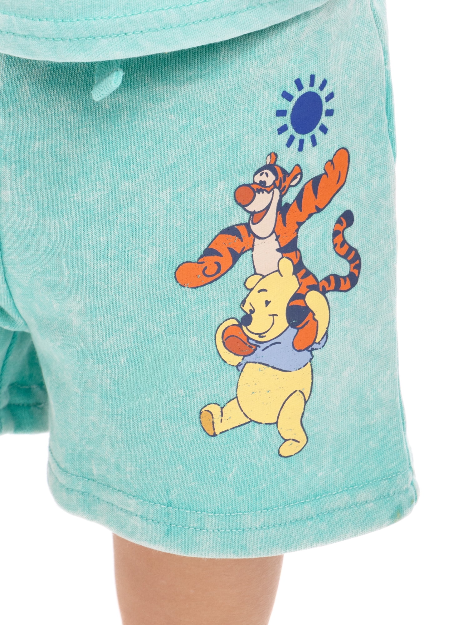 Winnie the Pooh Baby Boys Sleeveless Graphic Tank Top and Shorts Set, 2-Piece, Sizes 0/3M-24M