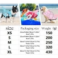 thumbnail image 3 of Dog Life Jacket for Swimming Training and Water with Secure Handle and Reflective Details, 3 of 5