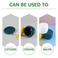 thumbnail image 3 of MasteelfCA 6pcs Cosmetic Jars Lotion Container Travel Jars Sample Jars Lip Scrub Containers, 3 of 7