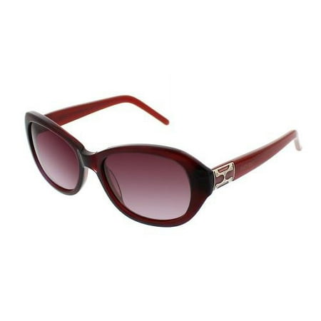 ELLEN TRACY Sunglasses TOSCANA Red Horn 53MM