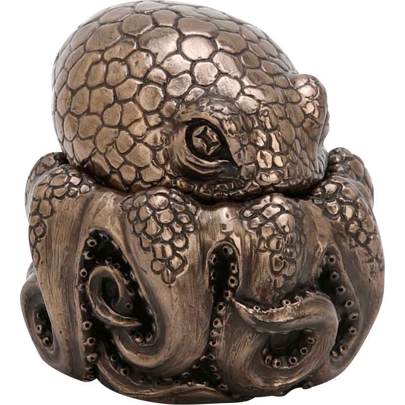 Dwarf Octopus Trinket Box by Medieval Collectibles