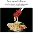 thumbnail image 4 of Mistaha Kitchen Tongs for Cooking Non-stick Food Clamp Premium Stainless Steel Locking Cooking Tongs Silicone Kitchen Tongs Heat Resistant Serving Utensils, 4 of 8