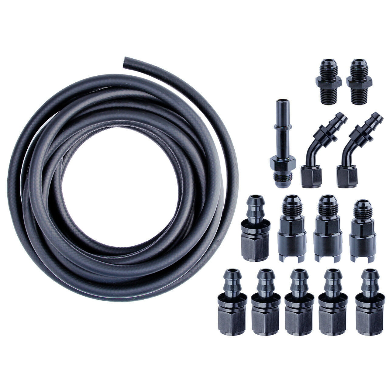 CPP Complete LS Conversion Fuel Injection Line Install Kit EFI FI