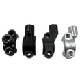 thumbnail image 2 of Motorcycle Master Cylinder Brake Lever Mirror Mount Clamp Rear View Mirror Holder Adapter for 22mm Handlebar 10mm Thread, 2 of 3