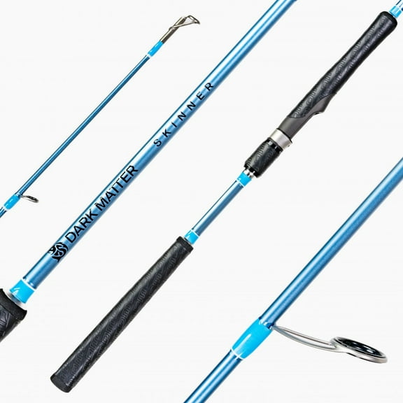 Dark Matter John Skinner Jig & Bounce Spinning Rods Carolina Blue 6'3"