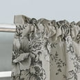 thumbnail image 6 of Btomtd Printed Curtain Valance for Kitchen, 55 x 18 Inches, Bright and Colorful Short Translucent Valances, Retro Cafe Style Window Top Curtains, White, 6 of 6