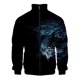 thumbnail image 3 of Chaqueta Anmel con estampado 3D de Kirin, chaqueta con cuello alto y cremallera, ropa de manga larga para hombre y mujer, ropa de calle, ropa holgada y cómoda, abrigos, tops, 3 of 5