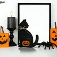 thumbnail image 5 of LAMIRO 3 Pieces Halloween Black Cat Wooden Table Sign Halloween Tiered Tray Decor Rustic Halloween Tabletop Block Sign Farmhouse Fall Centerpieces for Halloween Home Shelf Party Decor, 5 of 7